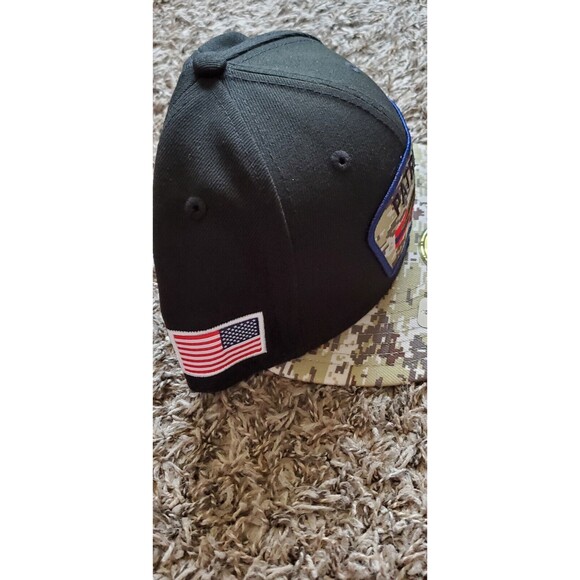 New England Patriots Hat Cap Fitted Flex 7 1/4th New Era NFL Salute to Service - Picture 11 of 11